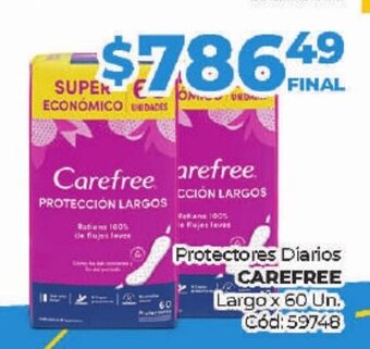 Diarco Carefree Protectores Diarios oferta