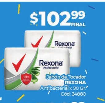Diarco Rexona Jabón de Tocador oferta