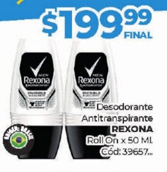 Diarco Rexona Desodorante Antitranspirante oferta