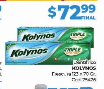 Diarco Kolynos Dentifrico oferta