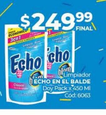 Diarco Echo En El Balde Limpiador oferta