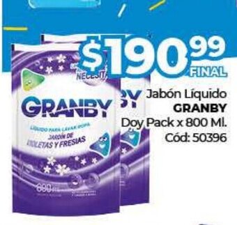 Diarco Granby Jabón líquido oferta