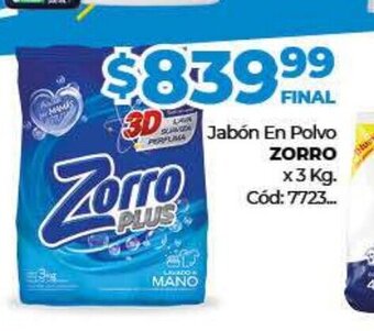Diarco Zorro Jabón En Polvo oferta