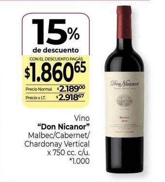 La Anonima Vino oferta