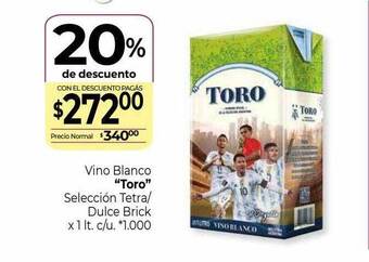 La Anonima Vino blanco oferta