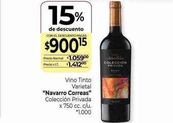 La Anonima Vino tinto varietal oferta