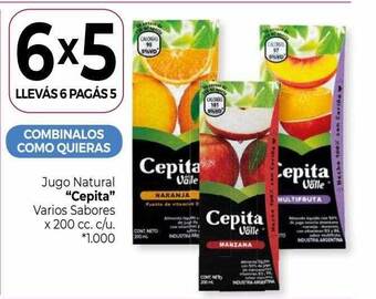 La Anonima Jugo natural oferta