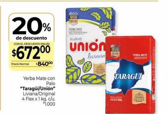 La Anonima Yerba mate con palo oferta
