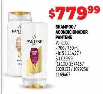 Makro Shampoo acondicionador pantene oferta