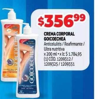 Makro Crema corporal goicoechea oferta