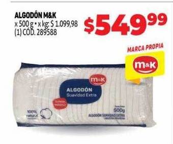 Makro Algodón m&k oferta