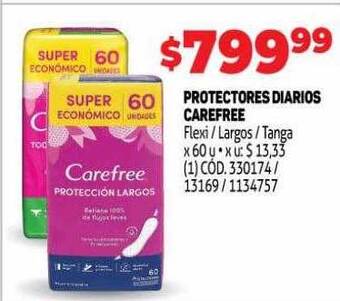 Makro Protectores diarios carefree oferta