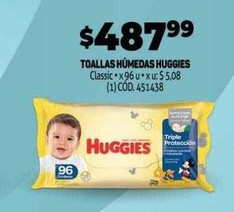 Makro Toallas húmedas huggies oferta