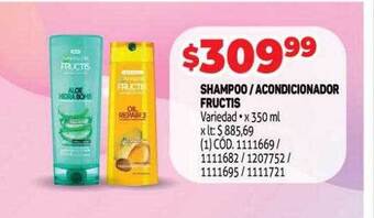 Makro Shampoo acondicionador fructis oferta
