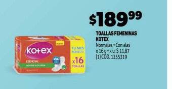 Makro Toallas femeninas kotex oferta