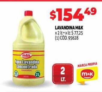 Makro Lavandina m&k oferta
