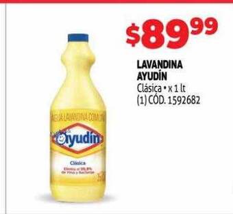 Makro Lavandina ayudín oferta
