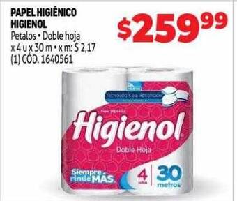 Makro Papel higiénico higienol oferta