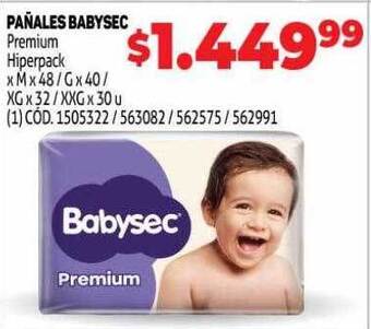 Makro Pañales babysec oferta