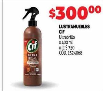 Makro Lustramuebles cif oferta