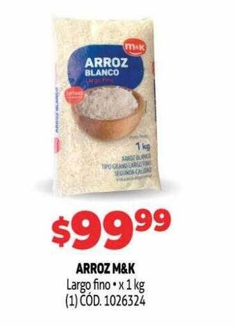 Makro Arroz m&k oferta