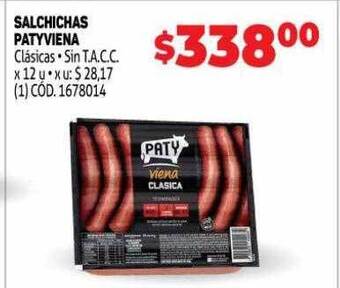 Makro Salchichas patyviena oferta