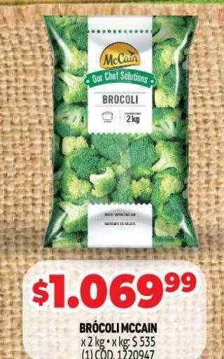 Makro Brócoli mccain oferta