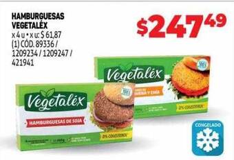 Makro Hamburguesas vegetaléx oferta