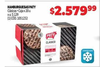 Makro Hamburguesas paty oferta