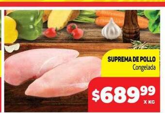 Makro Suprema de pollo congelada oferta