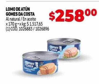 Makro Lomo de atún gomes da costa oferta