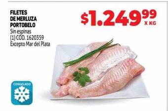 Makro Filetes de merluza portobelo oferta