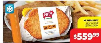 Makro Milanesas paty oferta