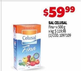Makro Sal celusal fina oferta