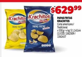 Makro Papas fritas krachitos oferta