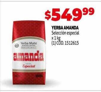 Makro Yerba amanda oferta