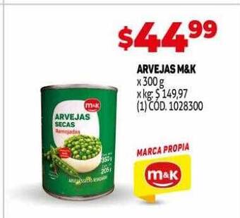 Makro Arvejas m&k oferta