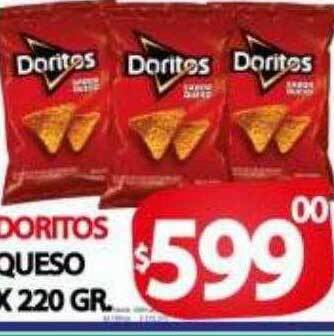 Supermercados Caracol Doritos queso oferta