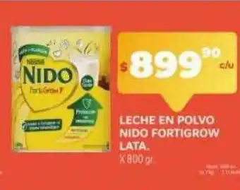 Supermercados Caracol Leche en polvo nido fortigrow lata oferta