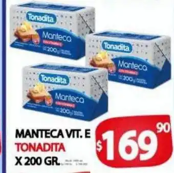 Supermercados Caracol Manteca vit. e tonadita oferta