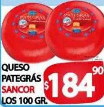 Supermercados Caracol Queso pategrás sancor oferta