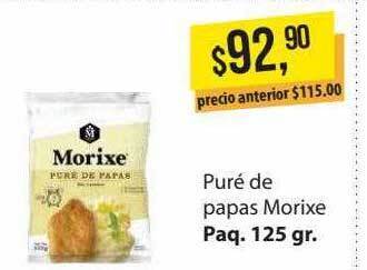 Supermercados Damesco Puré de papas morixe oferta
