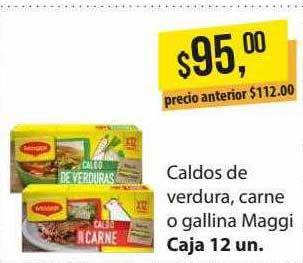 Supermercados Damesco Caldos de verdura carne o gallina maggi oferta