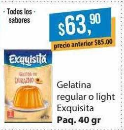 Supermercados Damesco Gelatina regular o light exquisita oferta