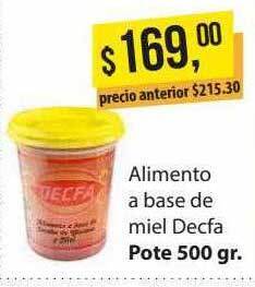 Supermercados Damesco Alimento a base de miel decfa oferta
