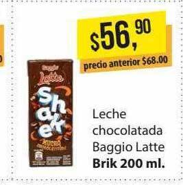 Supermercados Damesco Leche chocolatada baggio latte oferta