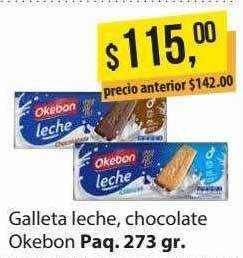 Supermercados Damesco Galleta leche chocolate okebon oferta