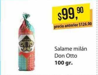 Supermercados Damesco Salame milán don otto oferta