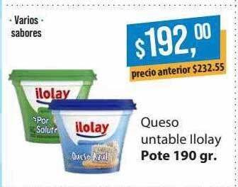 Supermercados Damesco Queso untable ilolay oferta