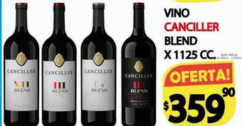 Supermercados Mariano Max Vino canciller blend oferta